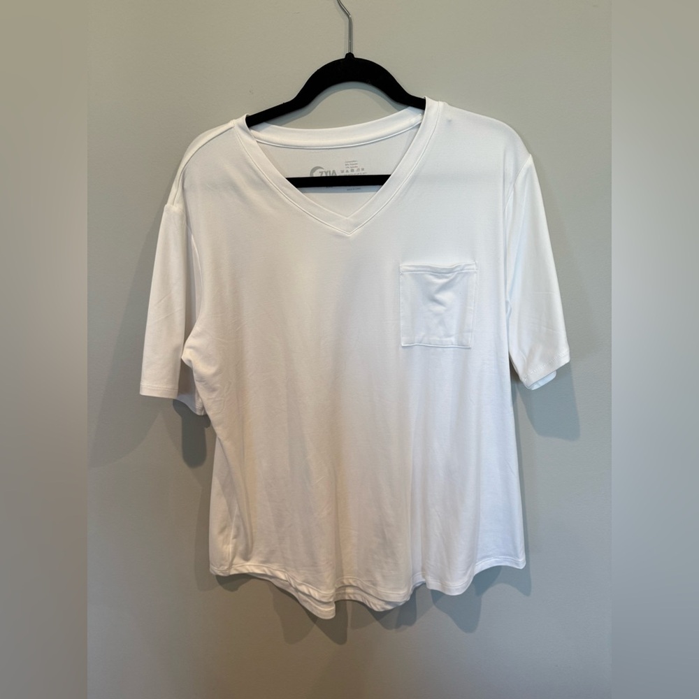 ZYIA Active Cream Top XXL